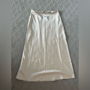 Abercrombie and Fitch Elevated Satin Maxi Skirt